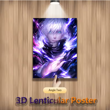 3D Lenticular JJK Poster